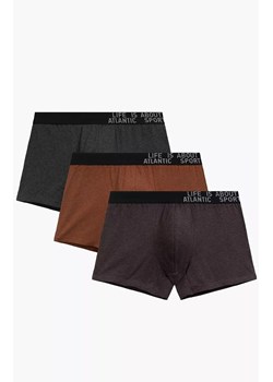 Atlantic 3-pack bokserki męskie 3MH-226-SZMC/CEMC/BRM, Kolor brązowo-szary, Rozmiar 2XL, ATLANTIC - id: 220713 - marki atlantic - 187210826 Atlantic 3-pack bokserki męskie 3MH-226-SZMC/CEMC/BRM, Kolor brązowo-szary, Rozmiar 2XL, ATLANTIC ze sklepu Intymna w kategorii Majtki męskie - zdjęcie 187210826