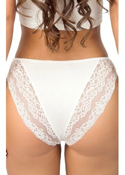 Donna białe figi damskie z koronką 216, Kolor biały, Rozmiar S, Donna - id: 221358 - marki Donna - 187210888 Donna białe figi damskie z koronką 216, Kolor biały, Rozmiar S, Donna ze sklepu Intymna w kategorii Majtki damskie - zdjęcie 187210888