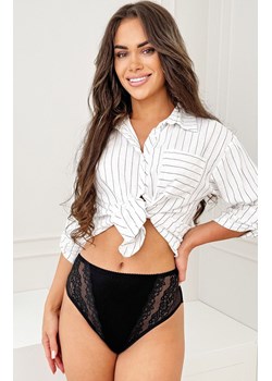 Donna czarne majtki damskie z wysokim stanem 228, Kolor czarny, Rozmiar M, Donna - id: 221385 - marki Donna - 187210905 Donna czarne majtki damskie z wysokim stanem 228, Kolor czarny, Rozmiar M, Donna ze sklepu Intymna w kategorii Majtki damskie - zdjęcie 187210905