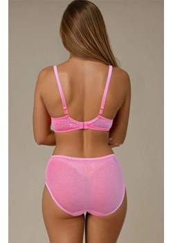 Biustonosz miękki soft maxi z różowego haftu Cherie, Kolor różowy, Rozmiar 70C, Sawren ze sklepu Intymna w kategorii Biustonosze - zdjęcie 187211426
