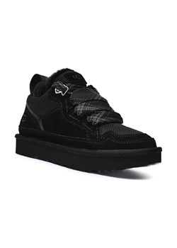 UGG Skórzane sneakersy LOWMEL | z dodatkiem wełny | shearling ze sklepu Gomez Fashion Store w kategorii Buty sportowe damskie - zdjęcie 187211475