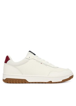 Sneakersy Tommy Hilfiger Th Basket Core Lite Lth FM0FM05713 Biały ze sklepu eobuwie.pl w kategorii Buty sportowe męskie - zdjęcie 187213069