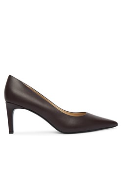 Szpilki Calvin Klein Ess Stiletto 70 HW0HW02607 Bordowy ze sklepu eobuwie.pl w kategorii Czółenka - zdjęcie 187213098