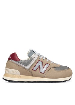 Sneakersy New Balance U574SKB W Brązowy ze sklepu eobuwie.pl w kategorii Buty sportowe damskie - zdjęcie 187213138