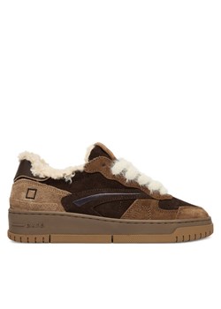D.A.T.E. Sneakersy Torneo Pure Mono W431-TP-MN Brązowy ze sklepu MODIVO w kategorii Buty sportowe damskie - zdjęcie 187213686