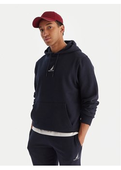Nautica Bluza Wallowa Oh N1T04066 Granatowy Regular Fit ze sklepu MODIVO w kategorii Bluzy męskie - zdjęcie 187213687