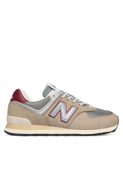 New Balance Sneakersy U574SKB M Brązowy ze sklepu MODIVO w kategorii Buty sportowe męskie - zdjęcie 187213698