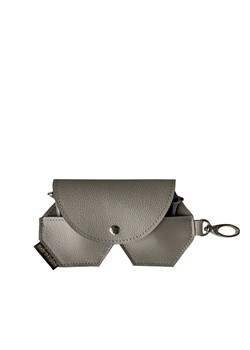 popielate skórzane etui na okulary - id: 49940 - marki Słoń Torbalski - 187214415 popielate skórzane etui na okulary ze sklepu Słoń Torbalski w kategorii Etui - zdjęcie 187214415