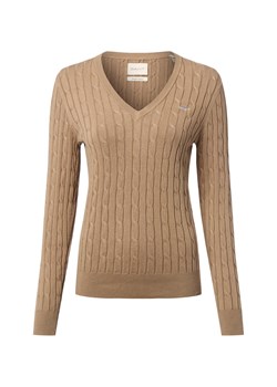 Gant Sweter damski Kobiety Bawełna melanżowy jednolity ze sklepu vangraaf w kategorii Swetry damskie - zdjęcie 187214555