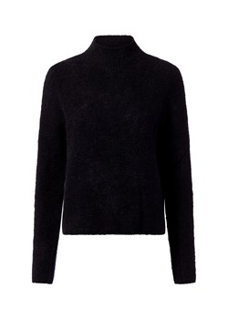 BOSS Sweter damski z zawartością kaszmiru - Fubrina Kobiety czarny jednolity ze sklepu vangraaf w kategorii Swetry damskie - zdjęcie 187214566