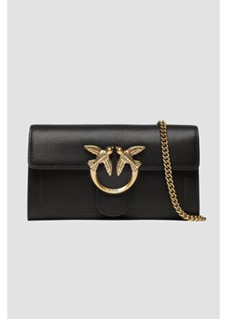 PINKO Czarny torebka Love One Wallet C Vitello AW25 - id: 7810 - marki Pinko - 187216685 PINKO Czarny torebka Love One Wallet C Vitello AW25 ze sklepu outfit.pl w kategorii Kopertówki - zdjęcie 187216685