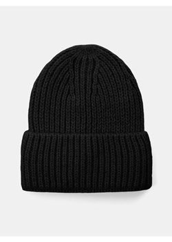Sinsay - Prążkowana czapka beanie - czarny - id: 762FG-99X - marki Sinsay - 187218356 Sinsay - Prążkowana czapka beanie - czarny ze sklepu Sinsay w kategorii Czapki zimowe damskie - zdjęcie 187218356
