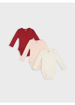 Sinsay - Body 3 pack - kremowy - id: 853FW-01X - marki Sinsay - 187218377 Sinsay - Body 3 pack - kremowy ze sklepu Sinsay w kategorii Body niemowlęce - zdjęcie 187218377
