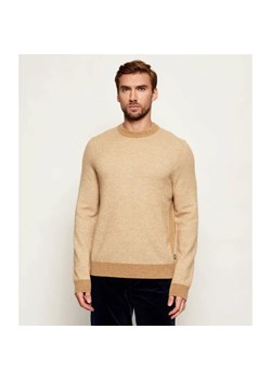 BOSS BLACK Wełniany sweter H-Hestro | Regular Fit - id: BB255M000251260 - marki BOSS HUGO BOSS - 187220136 BOSS BLACK Wełniany sweter H-Hestro | Regular Fit ze sklepu Gomez Fashion Store w kategorii Swetry męskie - zdjęcie 187220136