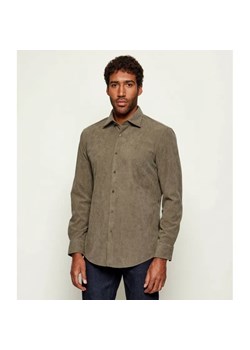 BOSS BLACK Koszula P-JOE-kent-C1-222 | Regular Fit | sztruks - id: BB255M000271245 - marki BOSS HUGO BOSS - 187220158 BOSS BLACK Koszula P-JOE-kent-C1-222 | Regular Fit | sztruks ze sklepu Gomez Fashion Store w kategorii Koszule męskie - zdjęcie 187220158