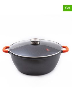 Laguiole 2-częściowy zestaw "Greblon" w kolorze szarym - 23,5 l - id: 17500341 - marki Laguiole - 187221589 Laguiole 2-częściowy zestaw "Greblon" w kolorze szarym - 23,5 l ze sklepu Limango Polska w kategorii Garnki - zdjęcie 187221589
