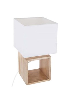 WellHome Lampa stołowa w kolorze biało-jasnobrązowym - 18 x 32,5 x 18 cm ze sklepu Limango Polska w kategorii Oświetlenie - zdjęcie 187221746
