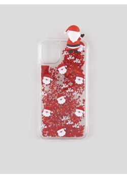 Sinsay - Świąteczne etui iPhone 11/XR na telefon z brokatem i figurką Mikołaja - wielobarwny - id: 5481X-MLC - marki Sinsay - 187225446 Sinsay - Świąteczne etui iPhone 11/XR na telefon z brokatem i figurką Mikołaja - wielobarwny ze sklepu Sinsay w kategorii Etui - zdjęcie 187225446