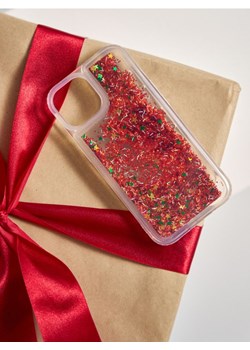 Sinsay - Brokatowe etui świąteczne na iPhone 11/XR - czerwony - id: 600CH-33X - marki Sinsay - 187225487 Sinsay - Brokatowe etui świąteczne na iPhone 11/XR - czerwony ze sklepu Sinsay w kategorii Etui - zdjęcie 187225487