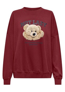 ONLY Bluza w kolorze czerwonym ze sklepu Limango Polska w kategorii Bluzy damskie - zdjęcie 187226556
