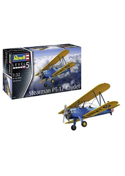 Revell Model &quot;Stearman PT-17 Kaydet&quot; w kolorze niebiesko-żółtym do złożenia - 13+ ze sklepu Limango Polska w kategorii Zabawki - zdjęcie 187226988