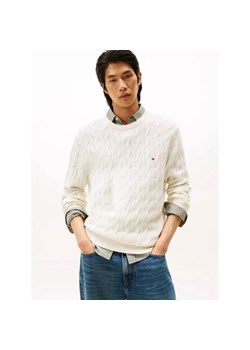 Tommy Hilfiger Wełniany sweter | Regular Fit - id: TH255M000188L35 - marki Tommy Hilfiger - 187228047 Tommy Hilfiger Wełniany sweter | Regular Fit ze sklepu Gomez Fashion Store w kategorii Swetry męskie - zdjęcie 187228047
