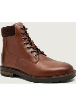 Tommy Hilfiger Skórzane buty wysokie | shearling ze sklepu Gomez Fashion Store w kategorii Buty zimowe męskie - zdjęcie 187228125