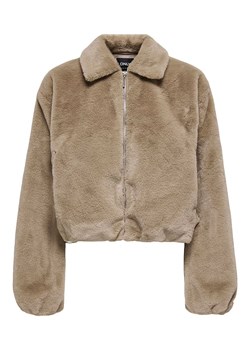 ONLY Kurtka "ONLDANA" w kolorze beżowym ze sztucznego futerka ze sklepu Limango Polska w kategorii Kurtki damskie - zdjęcie 187228646