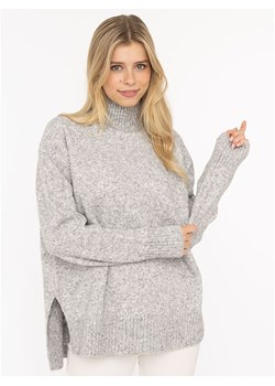 Zwillingsherz Sweter w kolorze szarym - id: 17860350 - marki Zwillingsherz - 187230077 Zwillingsherz Sweter w kolorze szarym ze sklepu Limango Polska w kategorii Swetry damskie - zdjęcie 187230077