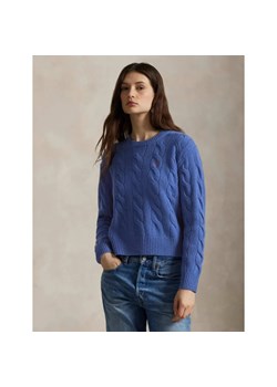 POLO RALPH LAUREN Wełniany sweter | Loose fit | z dodatkiem kaszmiru - id: PR255W000060ESS - marki Polo Ralph Lauren - 187231489 POLO RALPH LAUREN Wełniany sweter | Loose fit | z dodatkiem kaszmiru ze sklepu Gomez Fashion Store w kategorii Swetry damskie - zdjęcie 187231489
