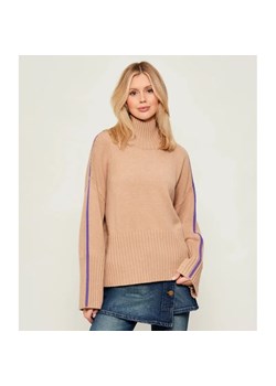 Pinko Wełniany golf | Relaxed fit - id: PI254W000122D59 - marki Pinko - 187231529 Pinko Wełniany golf | Relaxed fit ze sklepu Gomez Fashion Store w kategorii Swetry damskie - zdjęcie 187231529