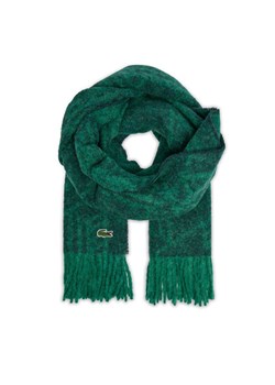 Szalik Lacoste RE0804 Zielony - id: 3617070302070 - marki Lacoste - 187231698 Szalik Lacoste RE0804 Zielony ze sklepu eobuwie.pl w kategorii Szaliki i chusty damskie - zdjęcie 187231698