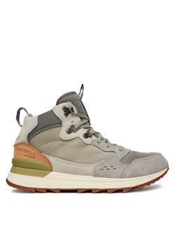 Trekkingi Merrell Alpine 83 Sneaker Recraft Mid Wp J006723 Szary ze sklepu eobuwie.pl w kategorii Buty sportowe męskie - zdjęcie 187231856