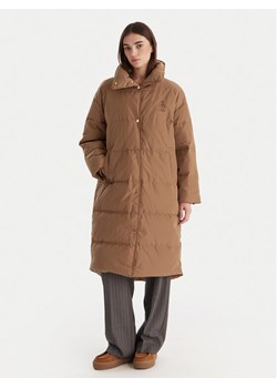 Tommy Hilfiger Płaszcz zimowy WW0WW47279 Beżowy Relaxed Fit - id: 0000305375858 - marki Tommy Hilfiger - 187233105 Tommy Hilfiger Płaszcz zimowy WW0WW47279 Beżowy Relaxed Fit ze sklepu MODIVO w kategorii Kurtki damskie - zdjęcie 187233105