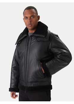 BOSS Kurtka skórzana Joglaci 50547560 Czarny Relaxed Fit - id: 0000305597052 - marki BOSS HUGO BOSS - 187233196 BOSS Kurtka skórzana Joglaci 50547560 Czarny Relaxed Fit ze sklepu MODIVO w kategorii Kurtki męskie - zdjęcie 187233196