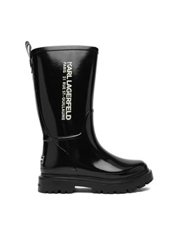 KARL LAGERFELD Kalosze KL47180S Czarny ze sklepu MODIVO w kategorii Kalosze damskie - zdjęcie 187233247