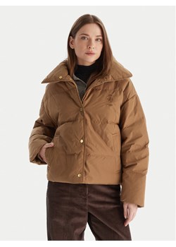 Tommy Hilfiger Kurtka puchowa WW0WW47294 Brązowy Relaxed Fit - id: 0000305376138 - marki Tommy Hilfiger - 187233255 Tommy Hilfiger Kurtka puchowa WW0WW47294 Brązowy Relaxed Fit ze sklepu MODIVO w kategorii Kurtki damskie - zdjęcie 187233255