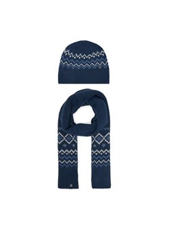 Guess Zestaw Szalik i Czapka W5PZ18 Z3LQ0 Granatowy - id: 7626741848416 - marki Guess - 187233258 Guess Zestaw Szalik i Czapka W5PZ18 Z3LQ0 Granatowy ze sklepu MODIVO w kategorii Komplety czapka i szalik damskie - zdjęcie 187233258
