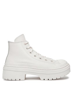 Converse Trzewiki Chuck Taylor All Star Lugged Heel Leather Platform A10370C Biały - id: 0000304038792 - marki Converse - 187233276 Converse Trzewiki Chuck Taylor All Star Lugged Heel Leather Platform A10370C Biały ze sklepu MODIVO w kategorii Botki - zdjęcie 187233276
