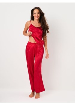 Sinsay - Piżama dwuczęściowa na ramiączkach - czerwony - id: 217GF-33X - marki Sinsay - 187236206 Sinsay - Piżama dwuczęściowa na ramiączkach - czerwony ze sklepu Sinsay w kategorii Piżamy damskie - zdjęcie 187236206