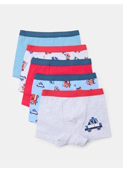 Sinsay - Bokserki z motywem pojazdów 5 pack - wielobarwny - id: 937FZ-MLC - marki Sinsay - 187236318 Sinsay - Bokserki z motywem pojazdów 5 pack - wielobarwny ze sklepu Sinsay w kategorii Majtki dziecięce - zdjęcie 187236318