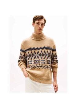 Tommy Hilfiger Wełniany golf Fair Isle | Relaxed fit - id: TH255M000190P69 - marki Tommy Hilfiger - 187236627 Tommy Hilfiger Wełniany golf Fair Isle | Relaxed fit ze sklepu Gomez Fashion Store w kategorii Swetry męskie - zdjęcie 187236627