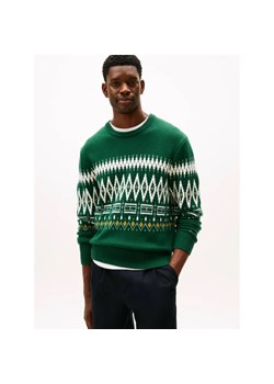 Tommy Hilfiger Wełniany sweter | Loose fit - id: TH255M000191Z86 - marki Tommy Hilfiger - 187236629 Tommy Hilfiger Wełniany sweter | Loose fit ze sklepu Gomez Fashion Store w kategorii Swetry męskie - zdjęcie 187236629