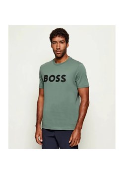BOSS GREEN T-shirt Iconic Zone | Regular Fit - id: BG255M000082358 - marki BOSS HUGO BOSS - 187236686 BOSS GREEN T-shirt Iconic Zone | Regular Fit ze sklepu Gomez Fashion Store w kategorii T-shirty męskie - zdjęcie 187236686