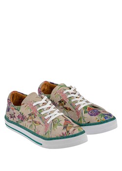 Streetfly Sneakersy w kolorze beżowym ze wzorem - id: 13798558 - marki Streetfly - 187237506 Streetfly Sneakersy w kolorze beżowym ze wzorem ze sklepu Limango Polska w kategorii Trampki damskie - zdjęcie 187237506