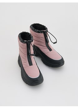 Reserved - Ocieplane śniegowce - intenstywna czerwień ze sklepu Reserved w kategorii Buty zimowe dziecięce - zdjęcie 187238239