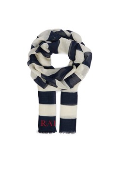 Szal LAUREN RALPH LAUREN 454966221001 Granatowy - id: 0000305029942 - marki Ralph Lauren - 187239225 Szal LAUREN RALPH LAUREN 454966221001 Granatowy ze sklepu eobuwie.pl w kategorii Szaliki i chusty damskie - zdjęcie 187239225