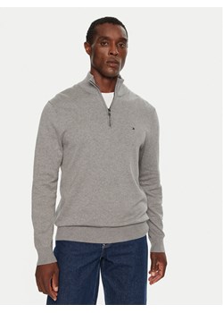 Tommy Hilfiger Sweter Essential MW0MW37331 Szary Regular Fit - id: 0000304098185 - marki Tommy Hilfiger - 187241627 Tommy Hilfiger Sweter Essential MW0MW37331 Szary Regular Fit ze sklepu MODIVO w kategorii Swetry męskie - zdjęcie 187241627