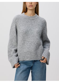 Reserved - Sweter z domieszką wełny - szary - id: 159GS-85M - marki Reserved - 187242346 Reserved - Sweter z domieszką wełny - szary ze sklepu Reserved w kategorii Swetry damskie - zdjęcie 187242346