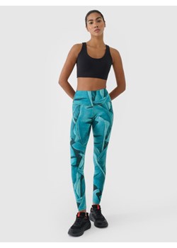 Damskie legginsy treningowe 4F 4FRSS25TFTIF408 - multikolor ze sklepu Sportstylestory.com w kategorii Spodnie damskie - zdjęcie 187242889